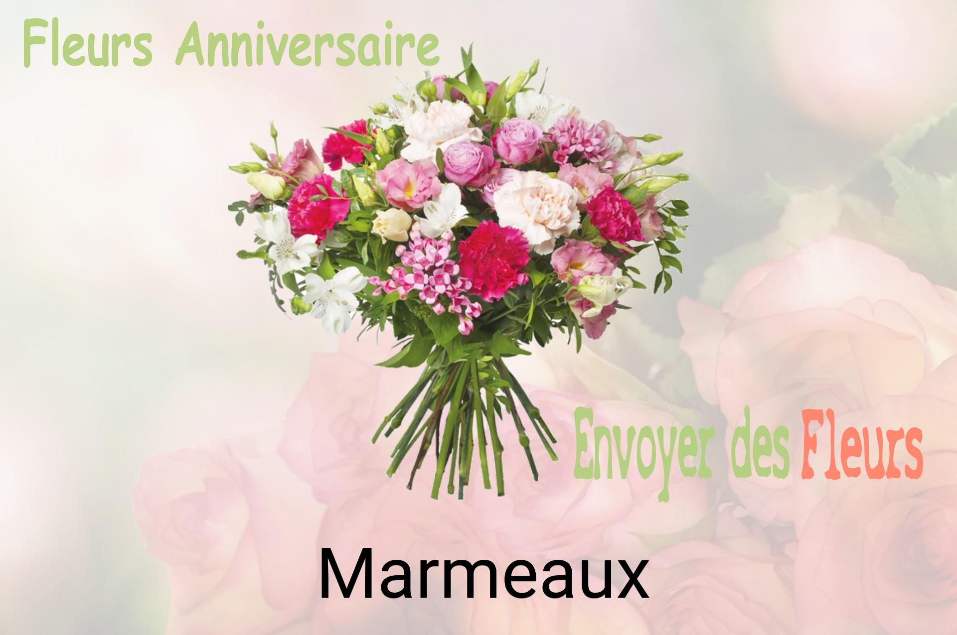 Bouquet de fleurs d’anniversaire livré à Marmeaux