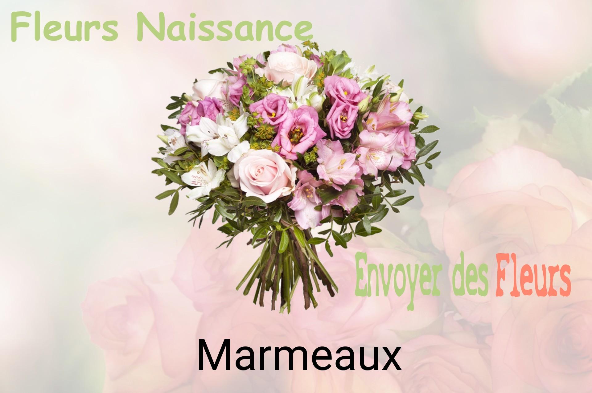 Bouquet de fleurs de naissance livré à Marmeaux